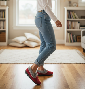 Padders - Repose Red Slipper