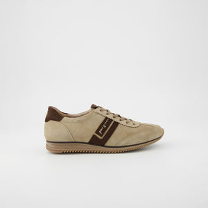 Paul Green - 5453 Taupe/Brown Slip On Trainer