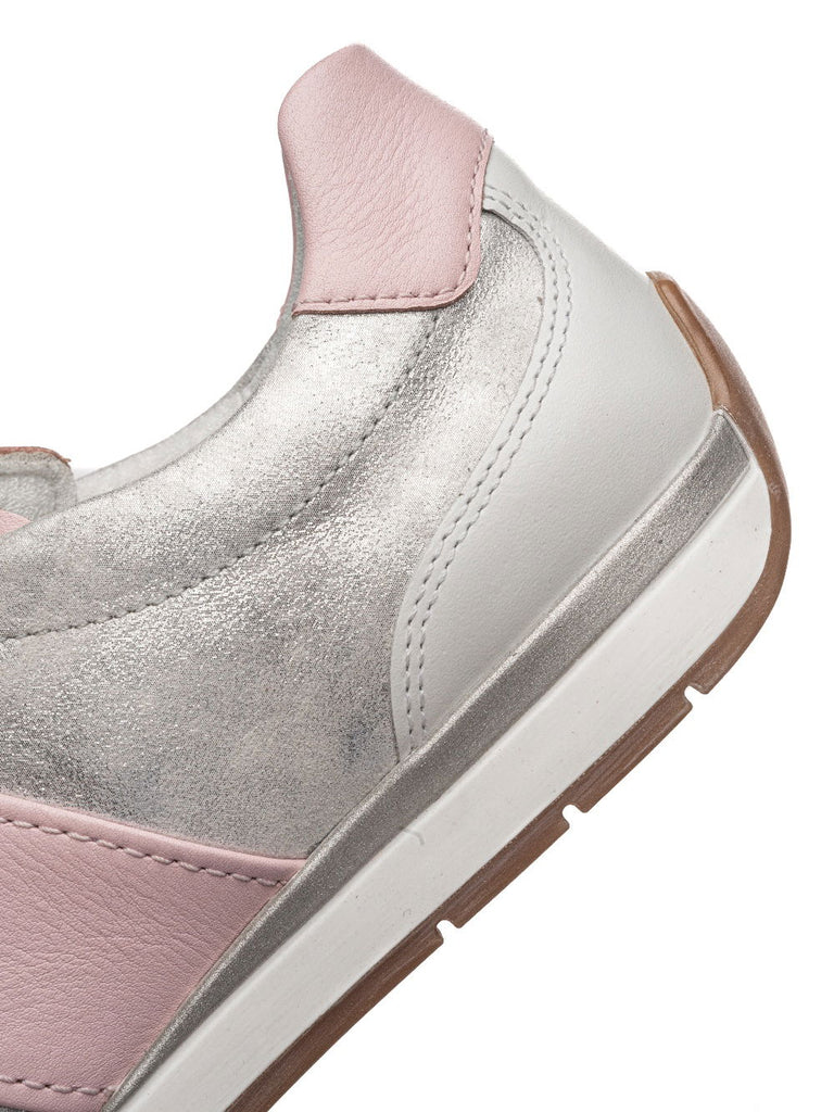 Ara - 50904 Silver & Pink Trainer