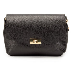 Elie Beaumont - Twist Black Crossbody Bag