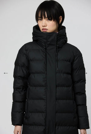 Tanta - T3318 Black Waterproof Coat