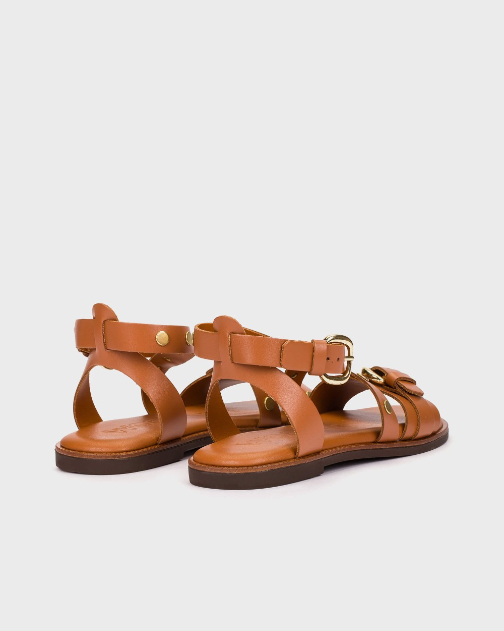 Wonders - AB-1642 Tan Gladiator Sandal