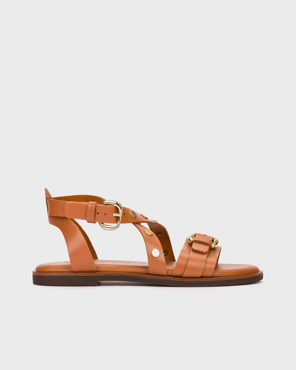 Wonders - AB-1642 Tan Gladiator Sandal