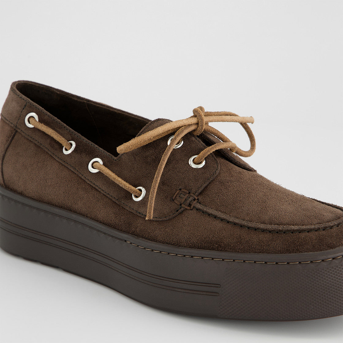 Paul Green - 1197 Brown Boat Shoe