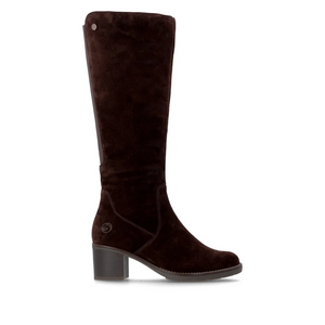 Remonte - D2A78 Brown Suede Elastic Knee High