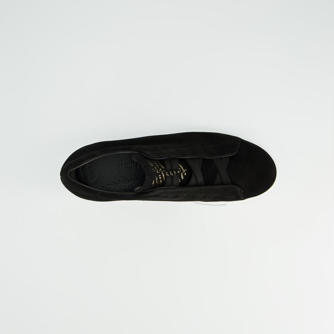 Paul Green - 5529 Black Slip On Trainer