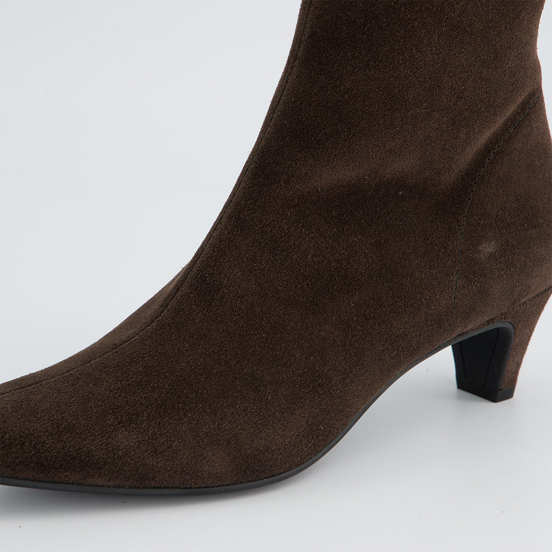 Paul Green - 8288 Brown Kitten Heel Boot