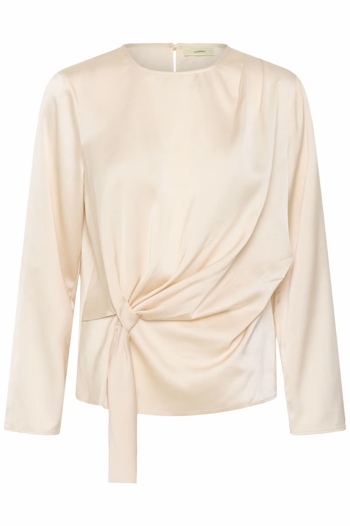Inwear - Satine Cream Satin Top
