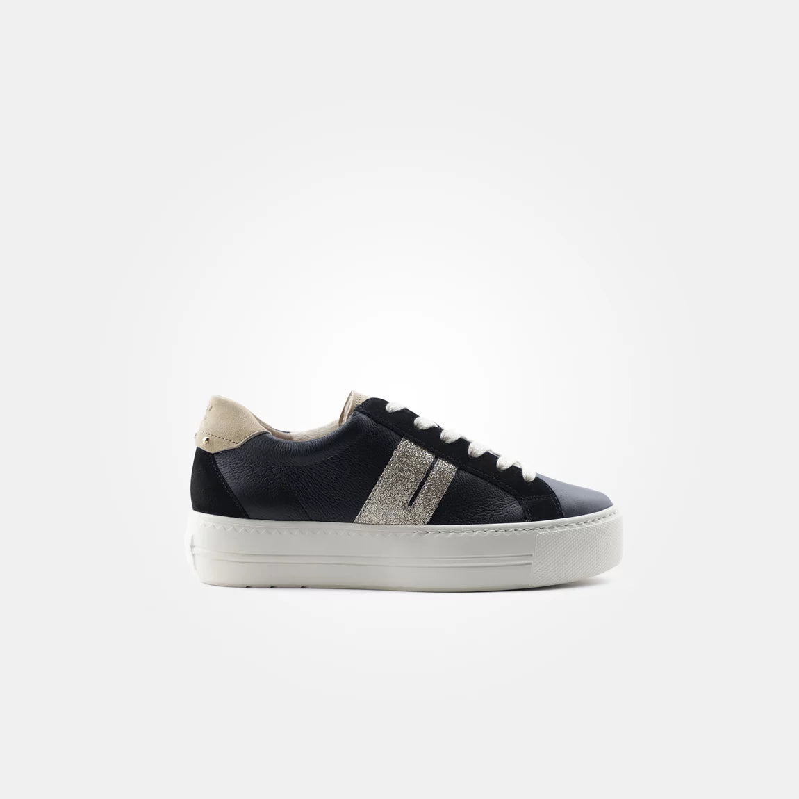 Paul Green - 5330 Black and Gold Trainer