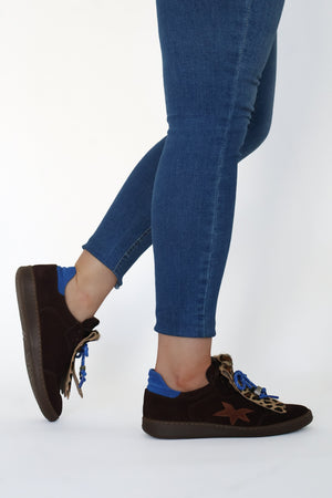 Meline - 525 FR-R Brown/Leopard Trainer