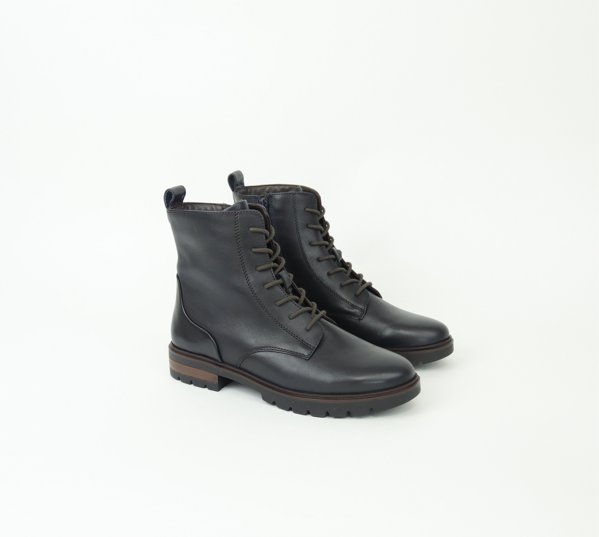Ara - 11260 Forest Green Biker Boot
