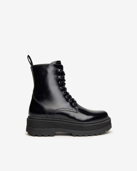 NeroGiardini - I309190D Black Doc Platform Boot