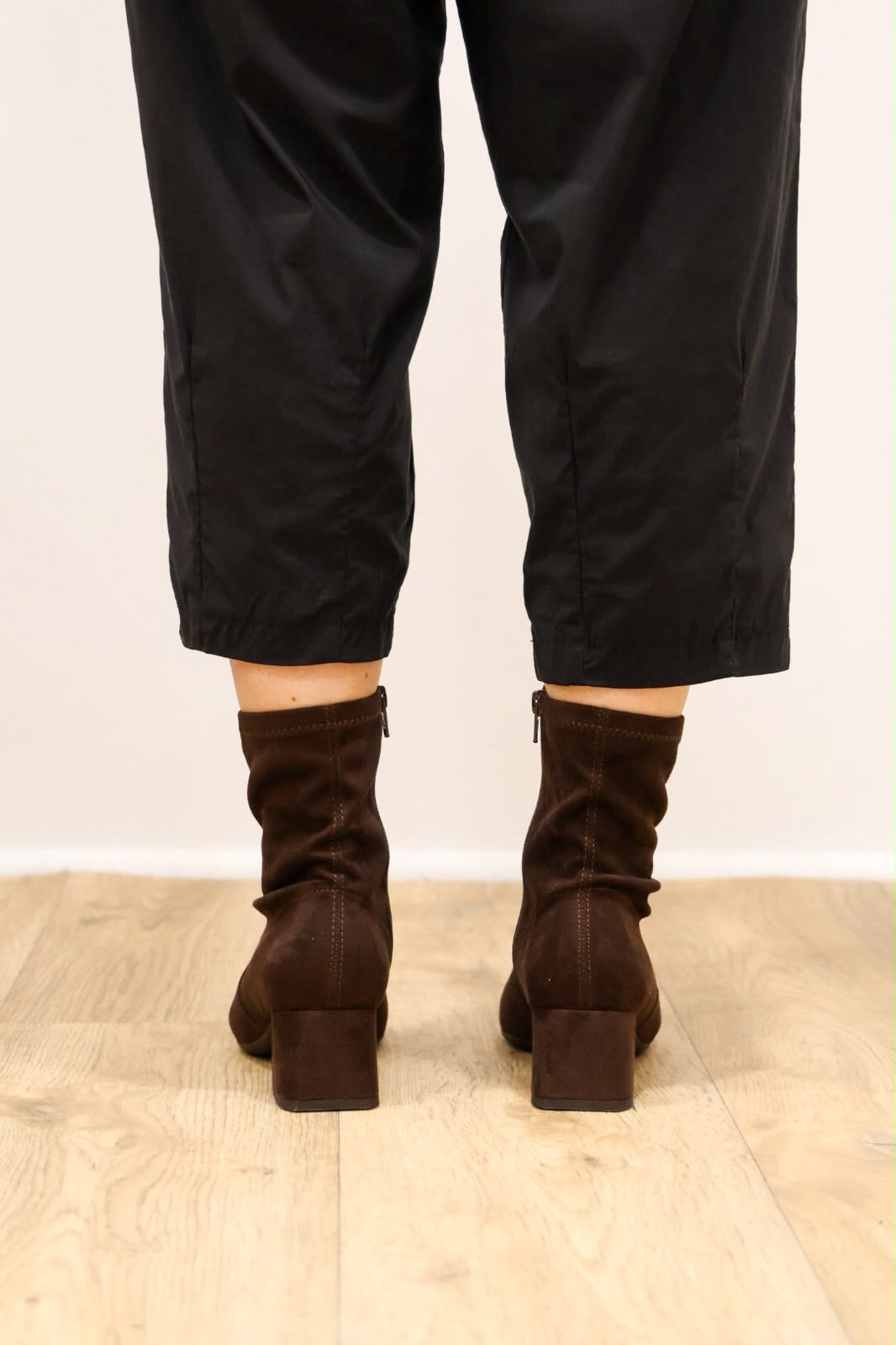 Wonders - G-5530 Brown Sock Boot