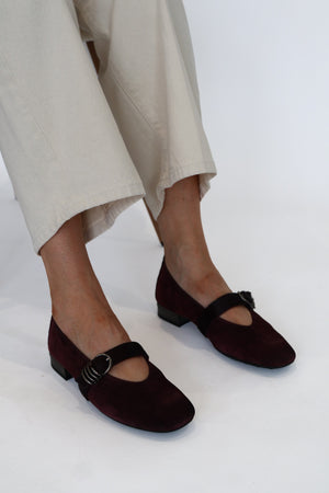 Hispanitas - H1265098 Burgundy Mary Jane