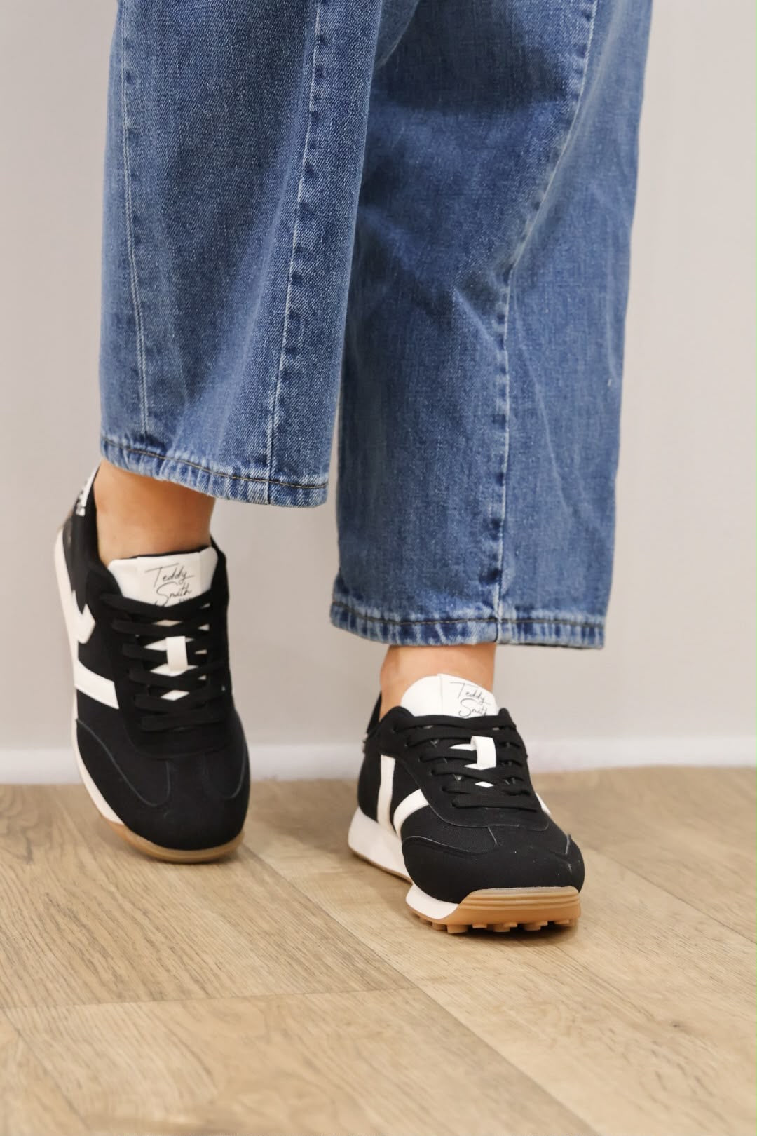 Teddy Smith - 121138 Black Trainer