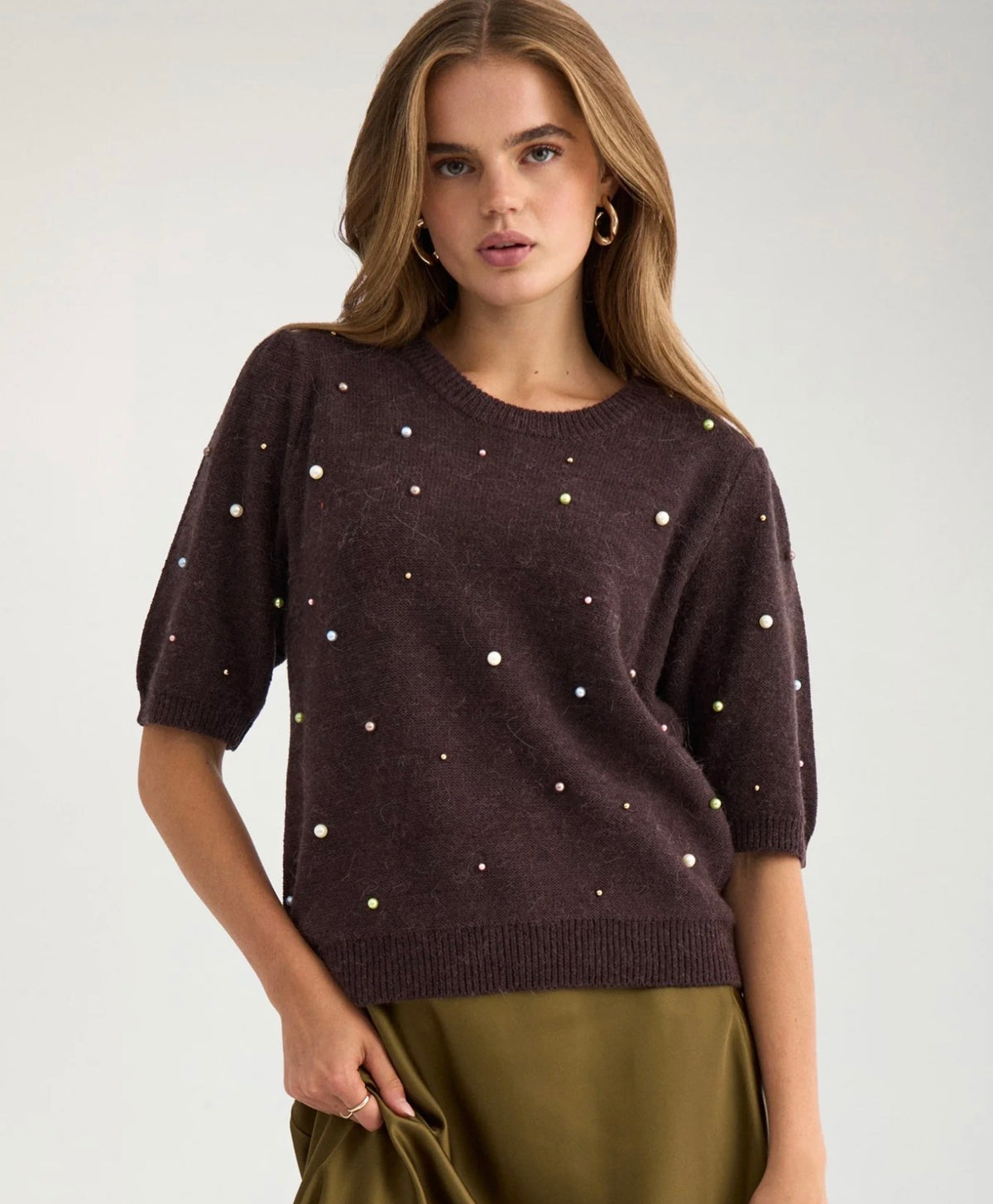 Numph - Brown Jumper