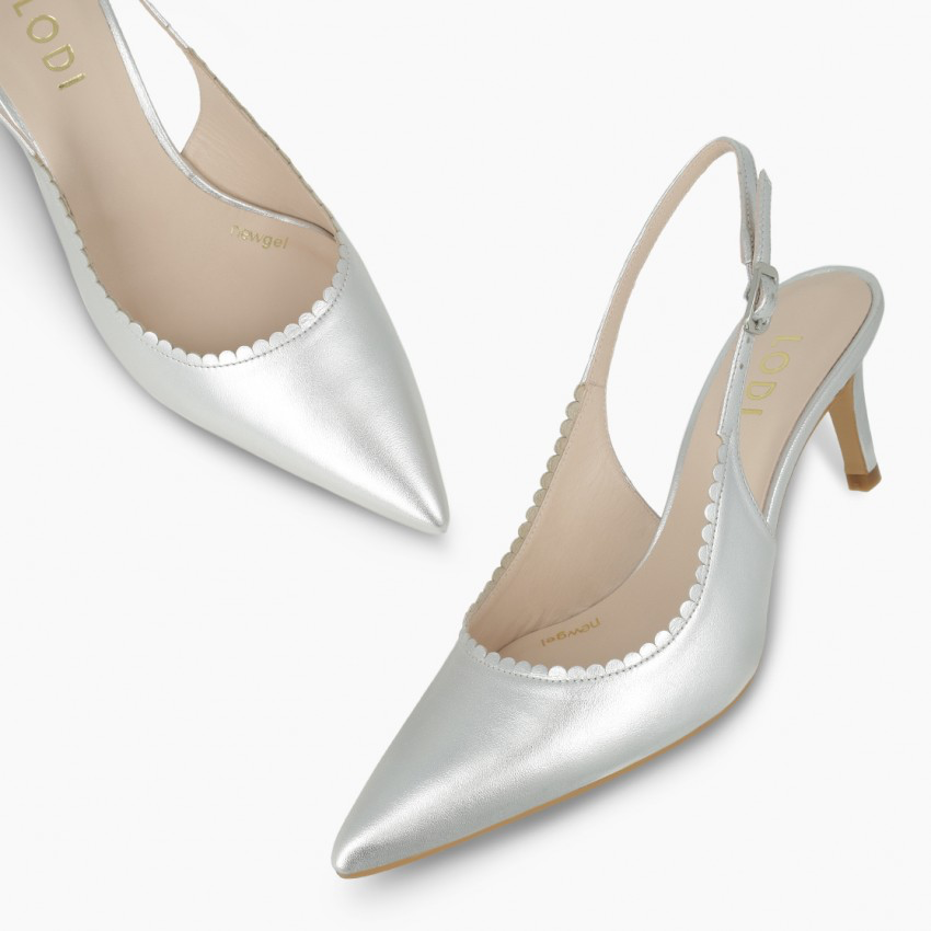 Lodi - Noan Silver Slingback