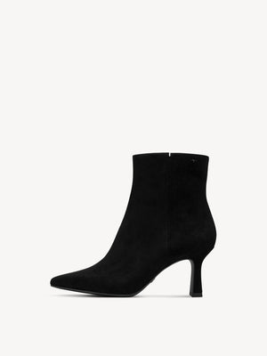 Tamaris - 25358 Black Suede Ankle Boot