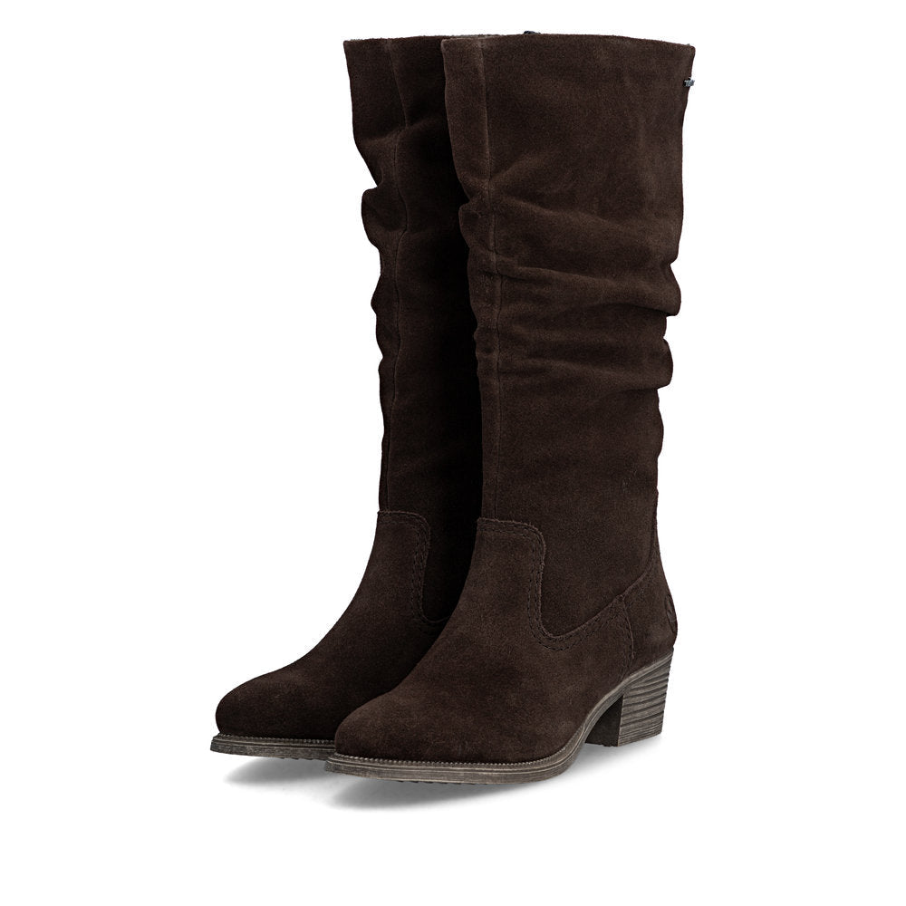 Rieker - 73159 Brown Slouch Boot