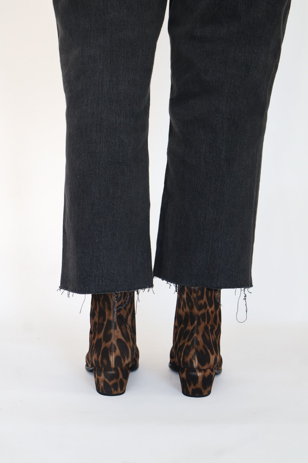 Wonders - 2001 Leopard Suede Cowboy Boot