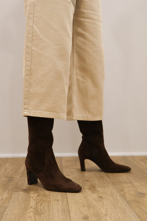 Rachels - Brown Suede Knee High