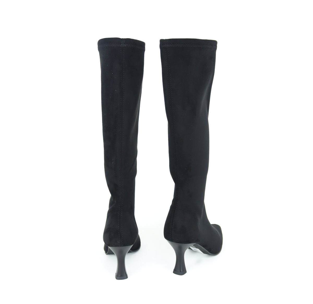 Miss Elastic - 78041 Black Sock Knee High