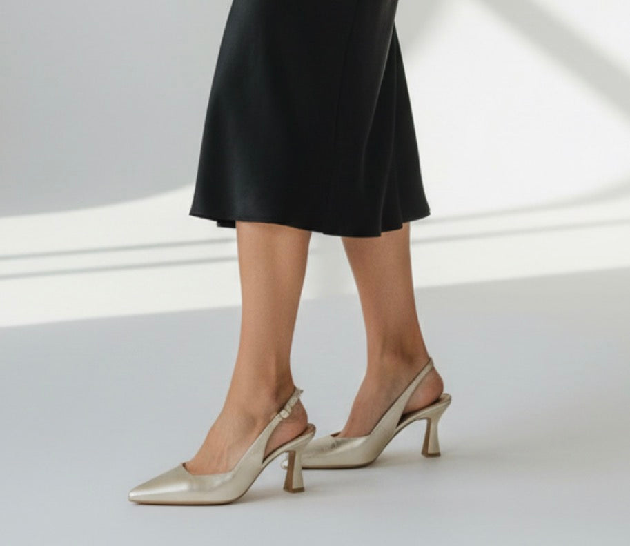 Lodi - Gelines Gold Slingback