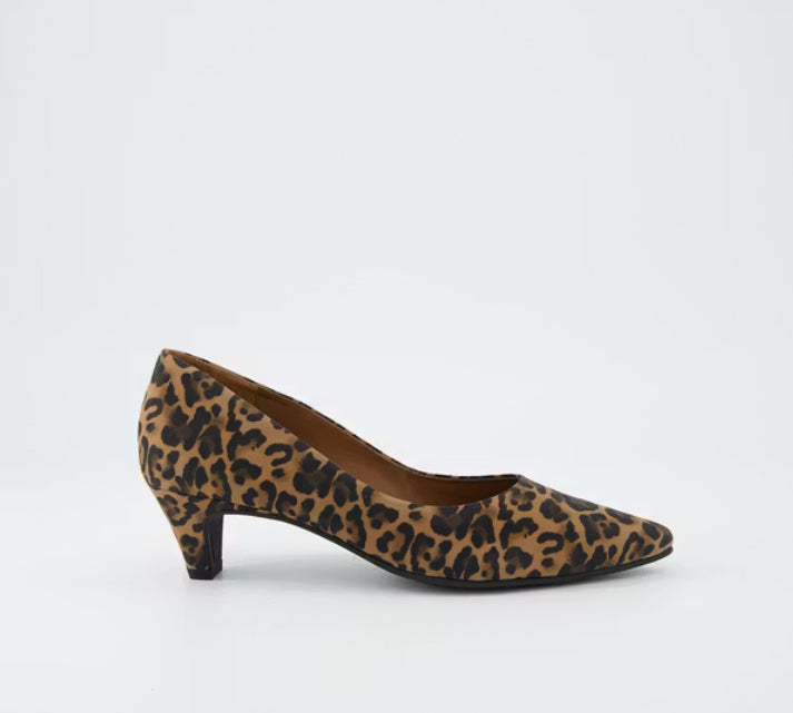 Paul Green - 3849 Leopard Kitten Heel