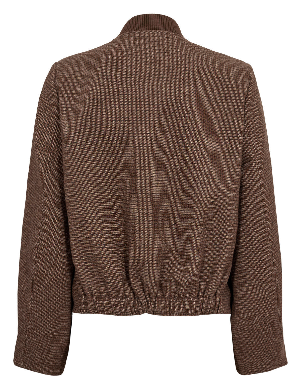 Numph - 707594 Brown Check Bomber