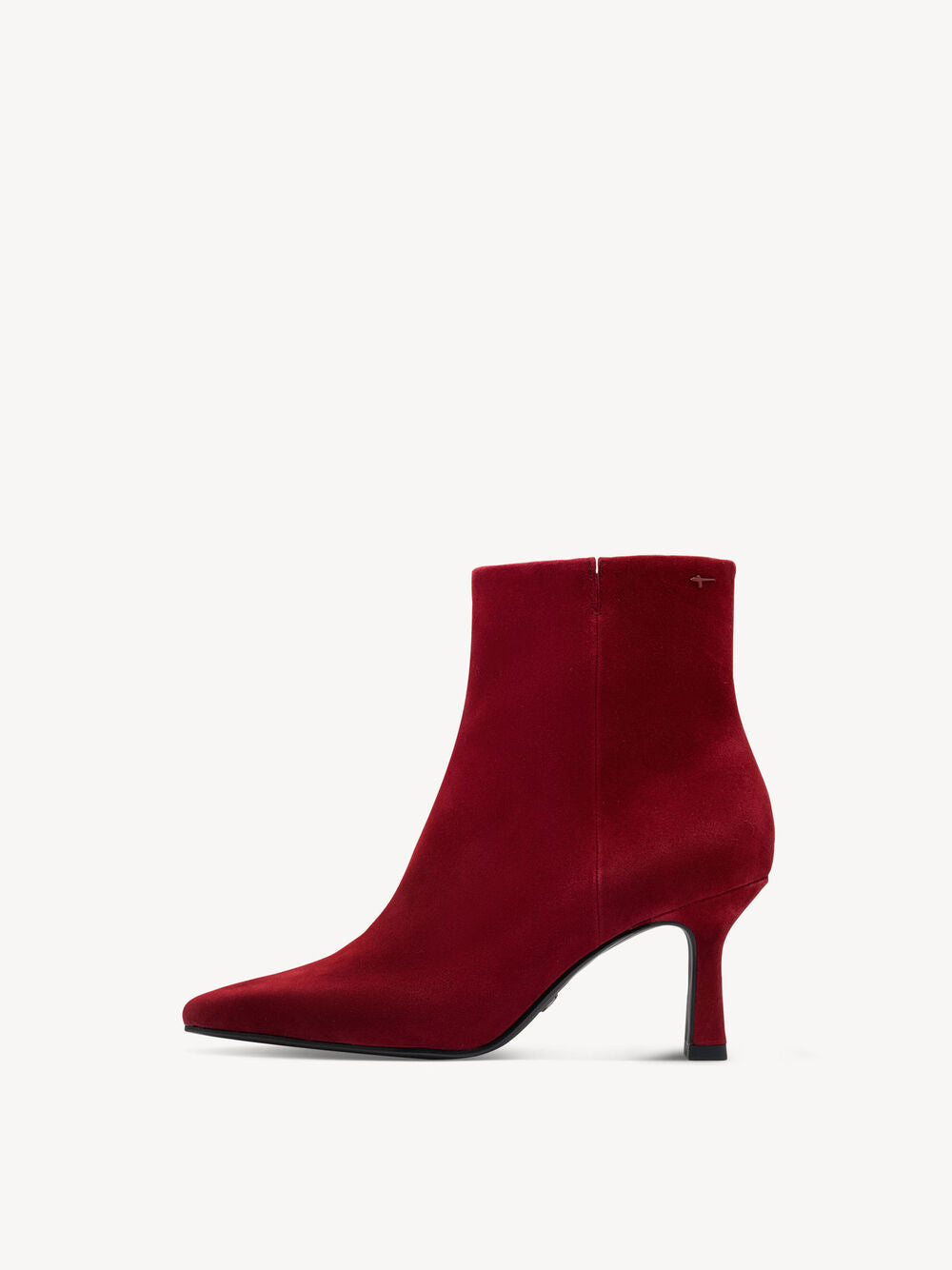 Tamaris - 25358 Red suede Ankle Boot