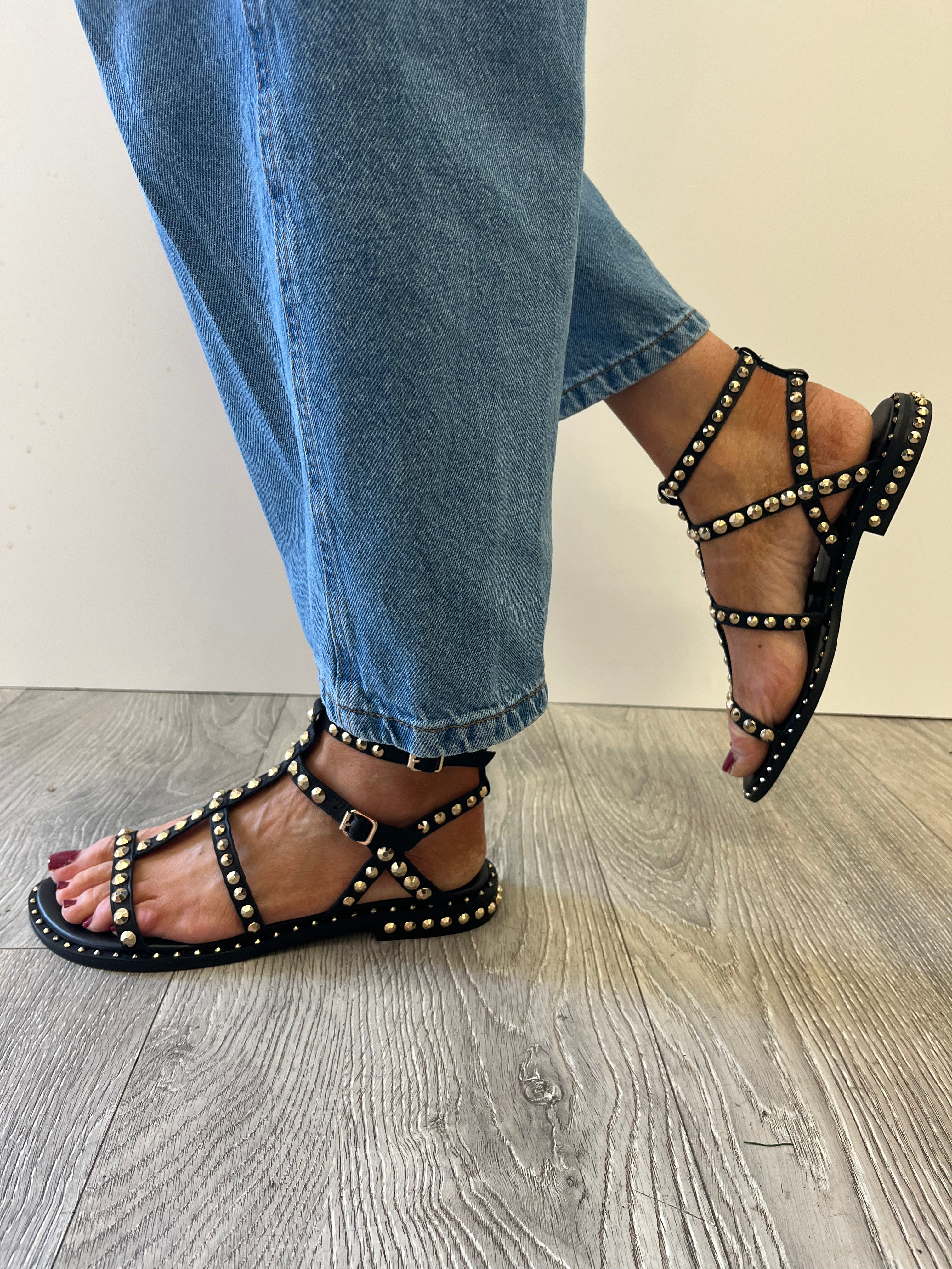 Ash - Precious Black Gold Stud