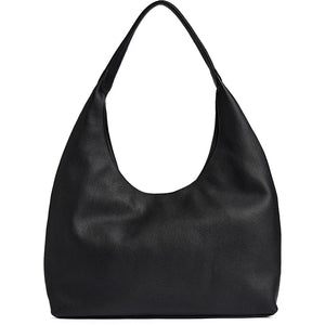 Depeche - 17142 Black Leather Shoulder Bag