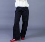 Anna - 6991 Black Barrel Jeans