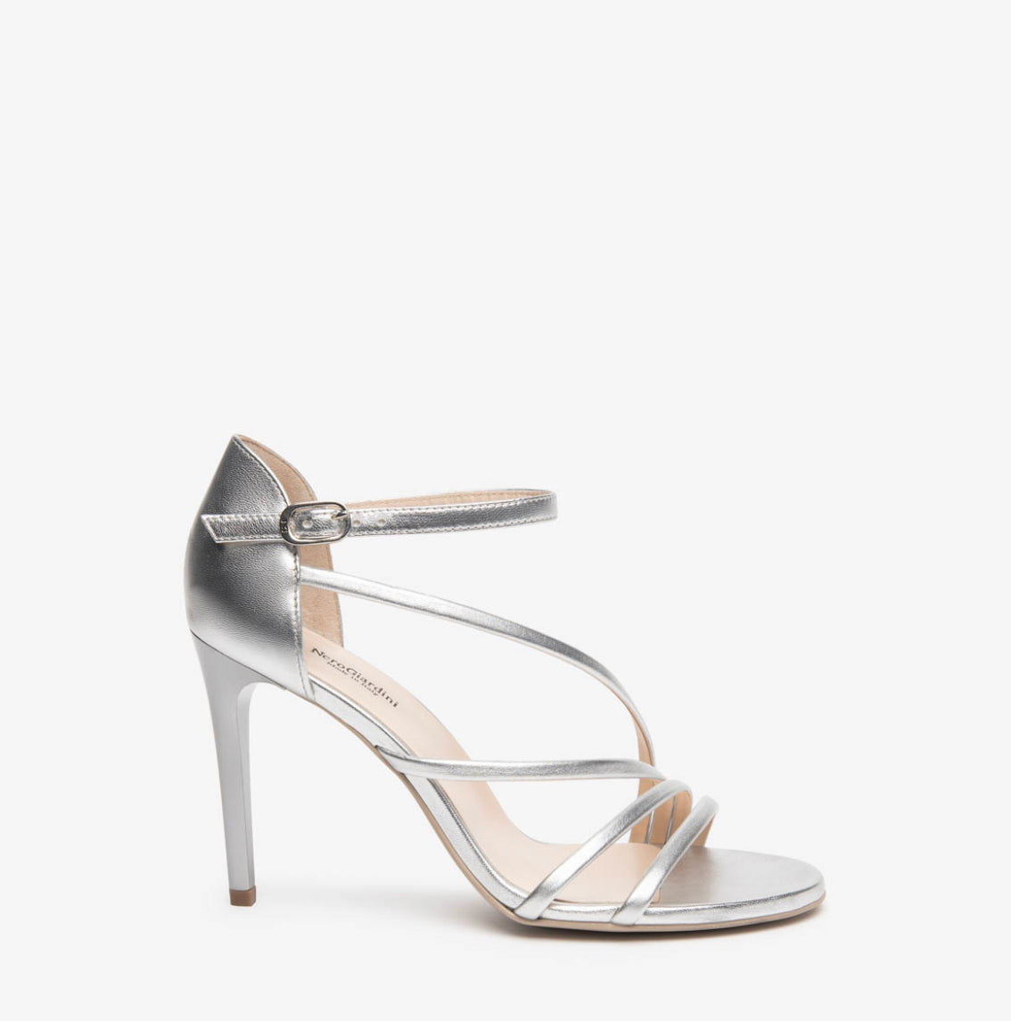 Nerogiardini- Silver Sandal