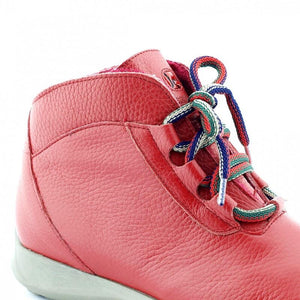 Jose Saenz - Red Ankle Boots (6816295747742)