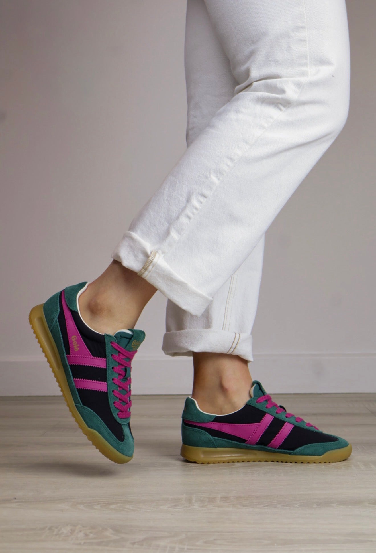 Gola - Firefly Green/Pink/Black Trainer