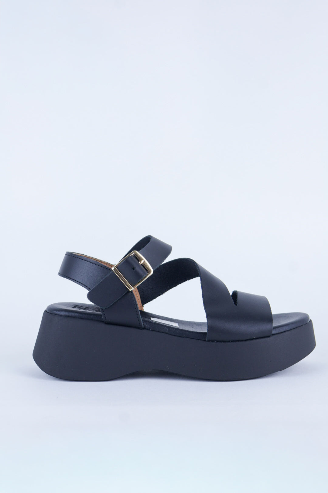Oh My Sandals - 5969 Black Wedge Sandal