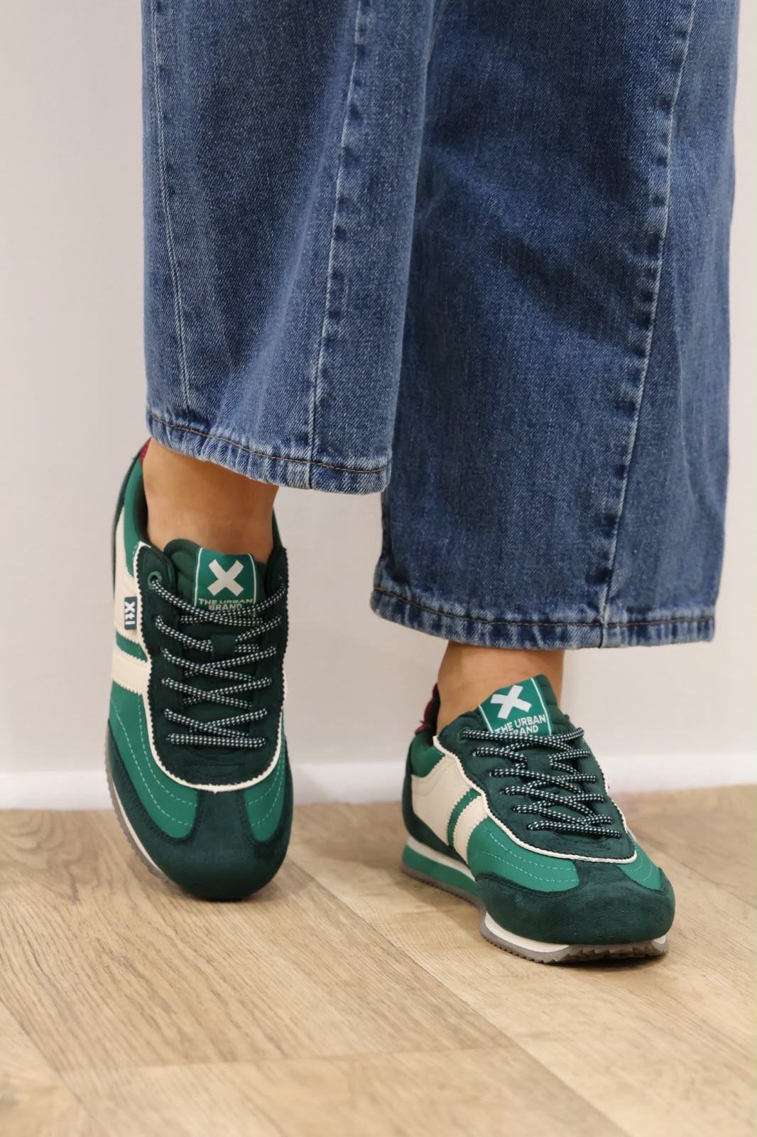 Xti - 146118 Green/Cream Trainer