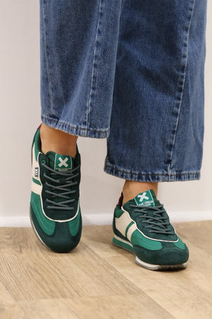 Xti - 146118 Green/Cream Trainer