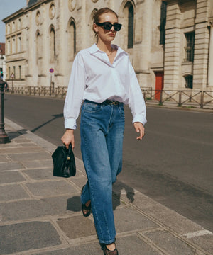 Anna - 6991 Dark Denim Barrel Denims