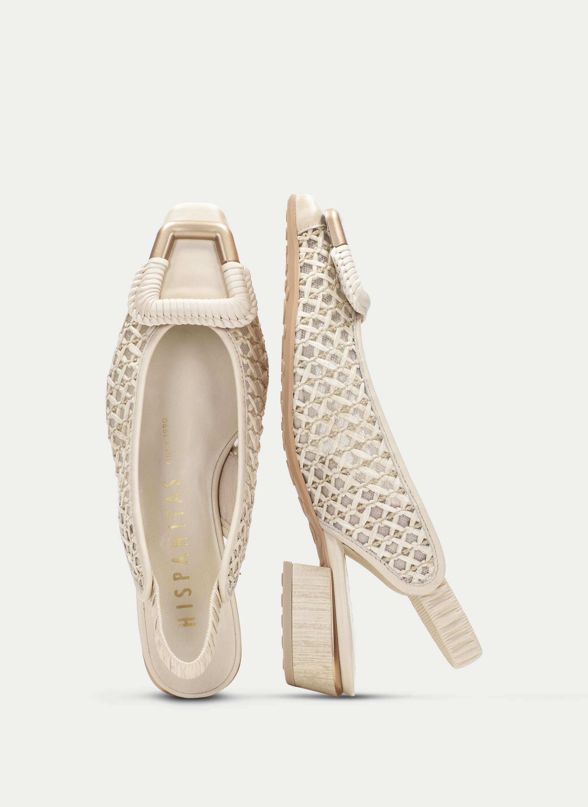 Hispanitas - 264658 Cream Buckle Slingback