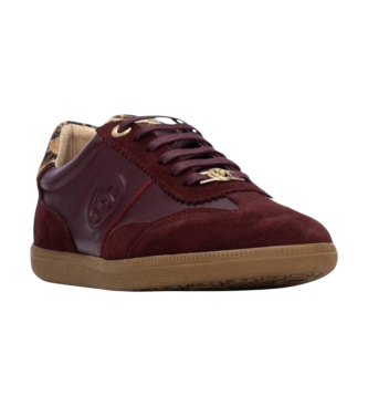 Carmela - 162640 Burgundy Retro Trainer