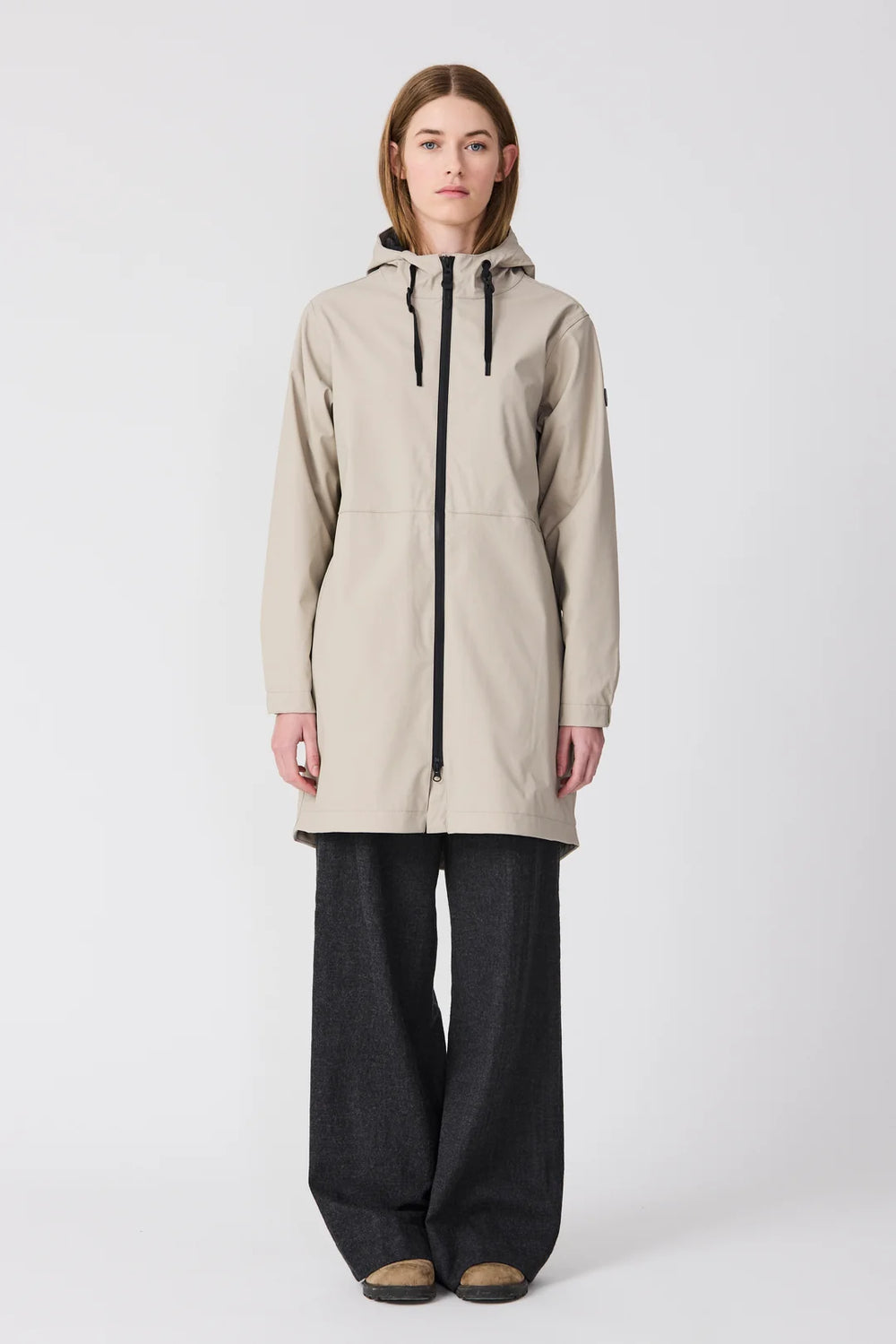Tanta - Vand Stone Grey Waterproof Raincoat