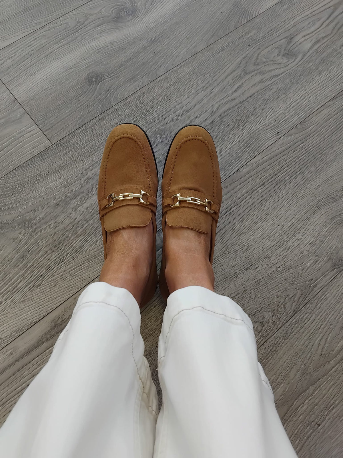 Wonders - B-9802 Sand Suede Loafer