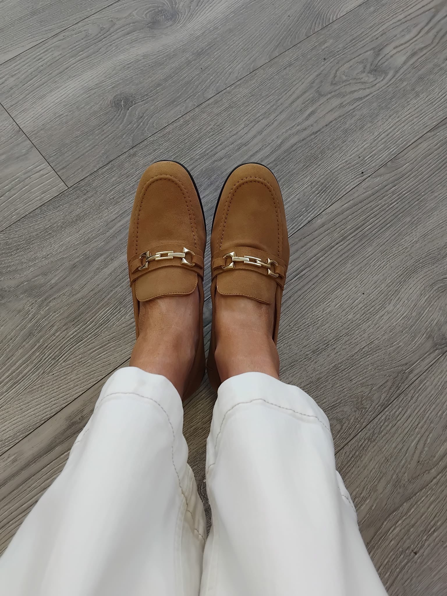 Wonders - B-9802 Sand Suede Loafer