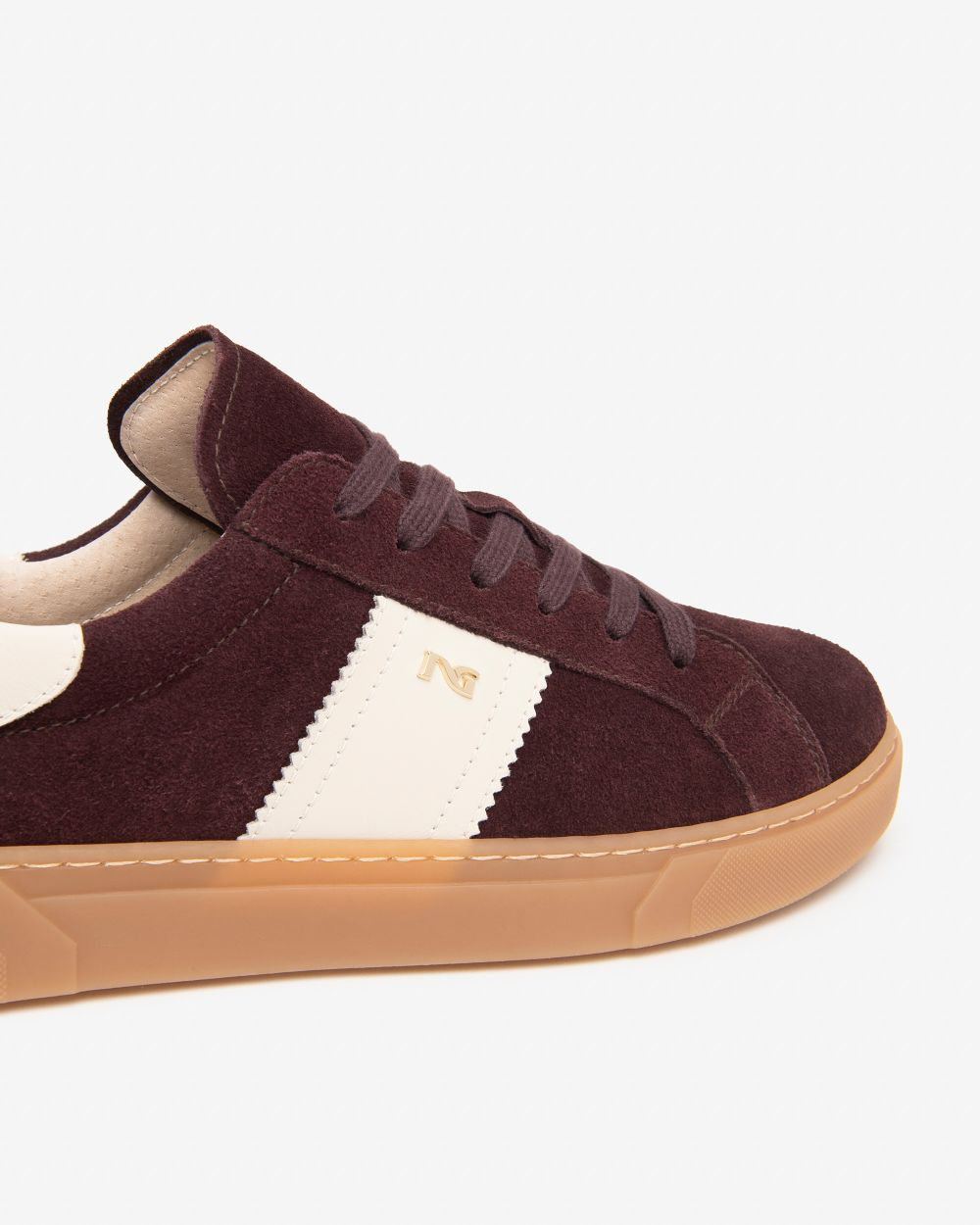 NeroGiardini - I617421 Burgundy Suede Trainer