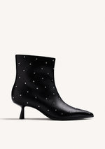 Gioseppo - 80821 Black Stud Ankle Boot
