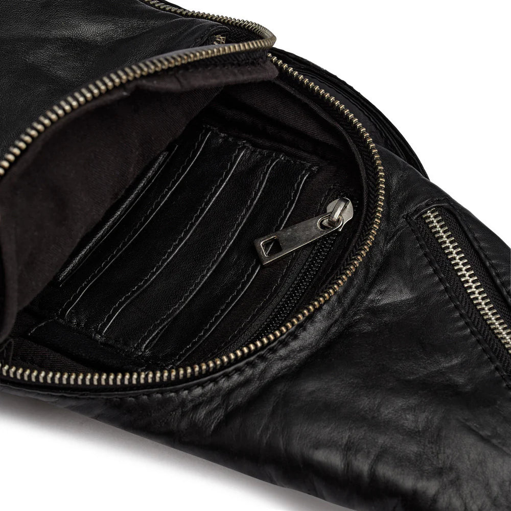 Depeche - 11304 Black Unique Bum Bag