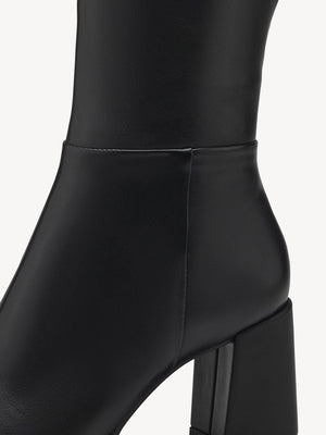 Tamaris - 25515 Black Knee High Boot [Narrow Calf]