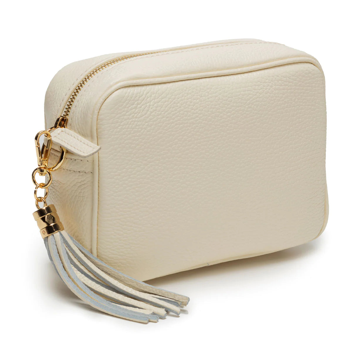 Elie Beaumont - Tassle Cream Bag [Extra Strap included]
